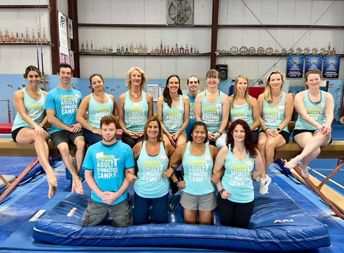 2024 The Original Adult Gymnastics Camp Coaches Photo