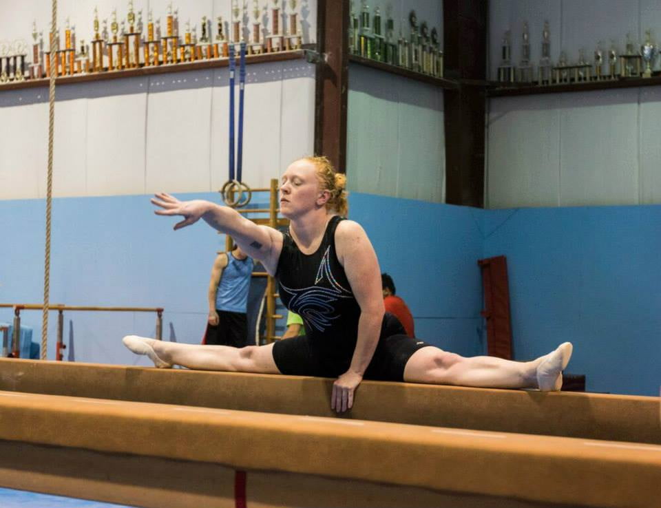 adult gymnast overcoming fear