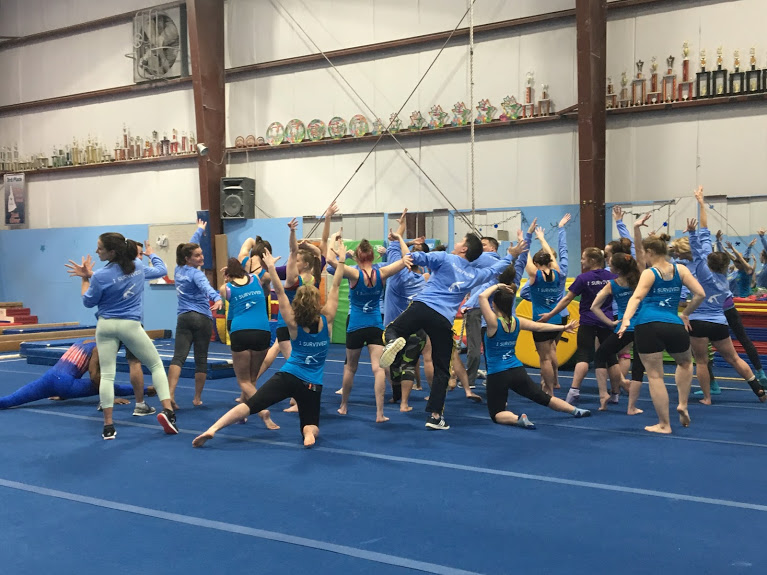 Our 2017 winter adult gymnastics camp was an absolute blast and a productive training for the athletes! 2017 winter adult gymnastics camp