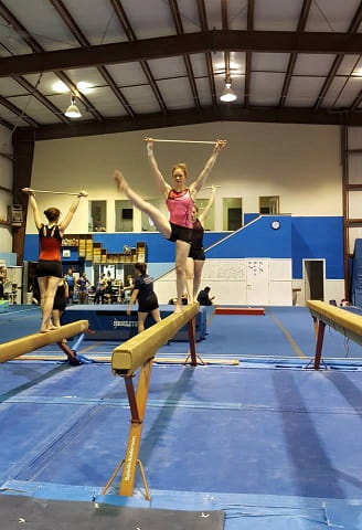 Were you one of the lucky 40 athletes to be in attendance at the first adult gymnastics camp? first adult gymnastics camp