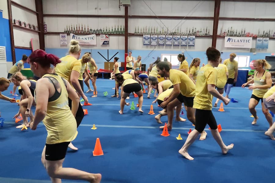cone game 2025 nh adult gymnastics camp