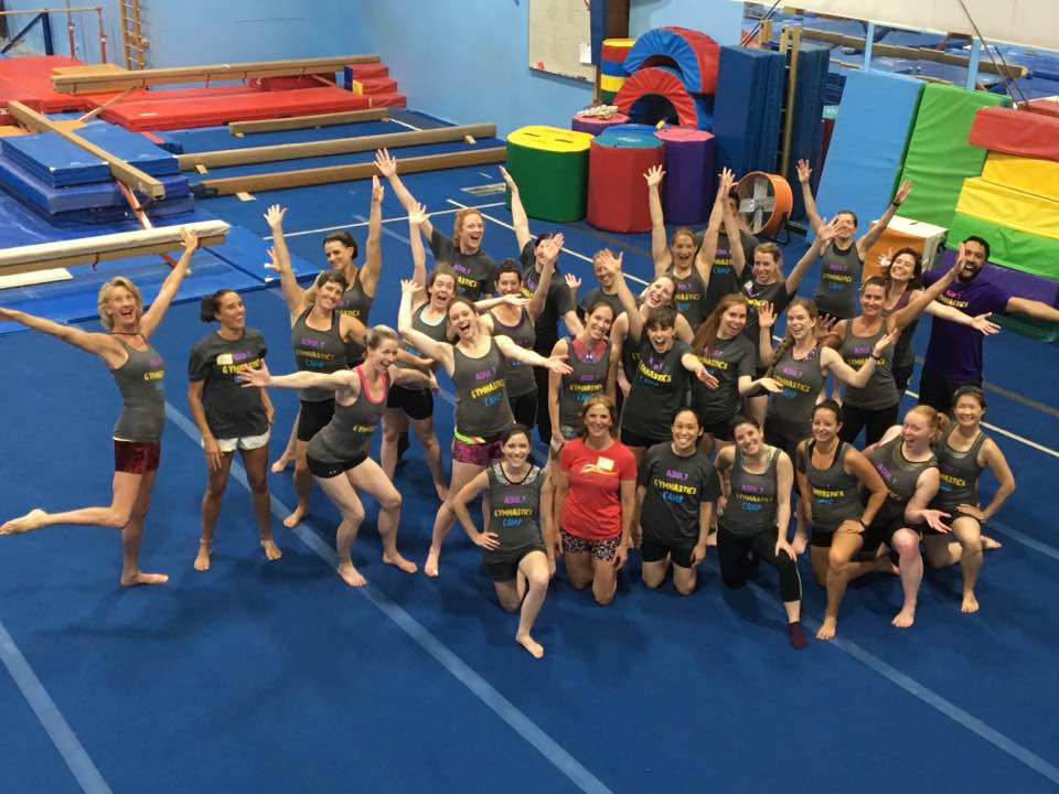 The 2017 summer adult gymnastics camp was so much fun! 2017 summer adult gymnastics camp