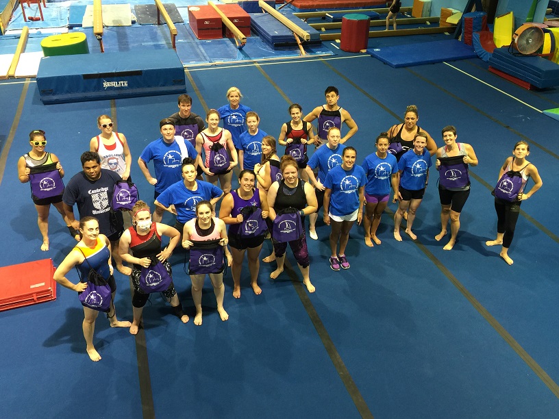 Check out a review of the first ever NH adult gymnastics camp. first nh adult gymnastics camp