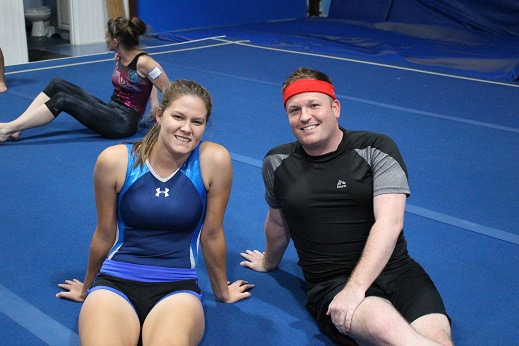 You can receive a coupon off tuition if you bring a group of three or more! group adult gymnastics camp