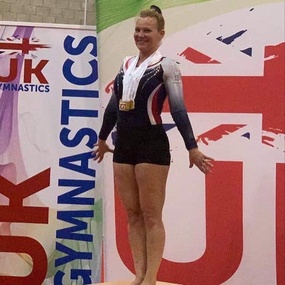 adult gymnast first competition